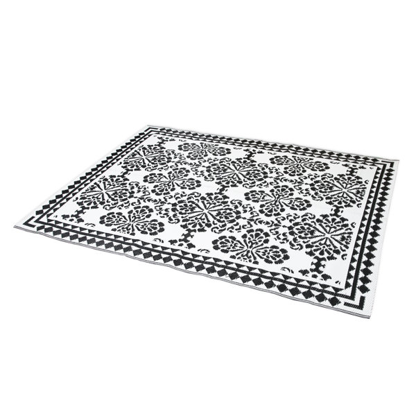 ClassicLiving Anik Black/White Outdoor Rug Wayfair.co.uk